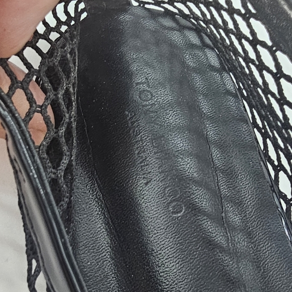 Tony Bianco Mesh Mia Mary Jane Flats Black Women’s Size 9 - Picture 12 of 13